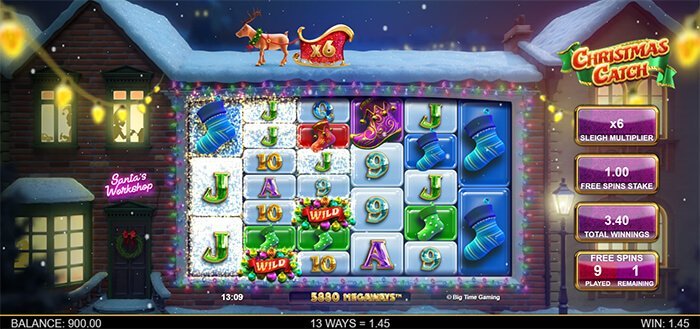 Christmas Catch Video Slot
