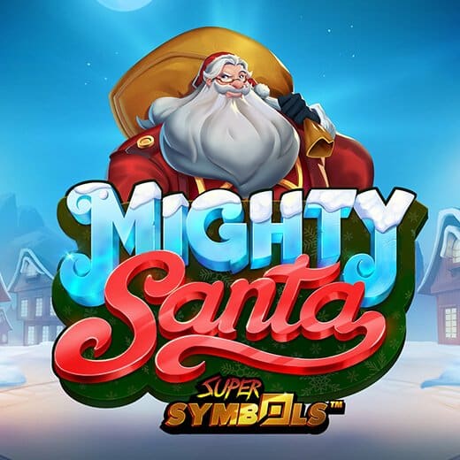 Mighty Santa Video Slot Logo