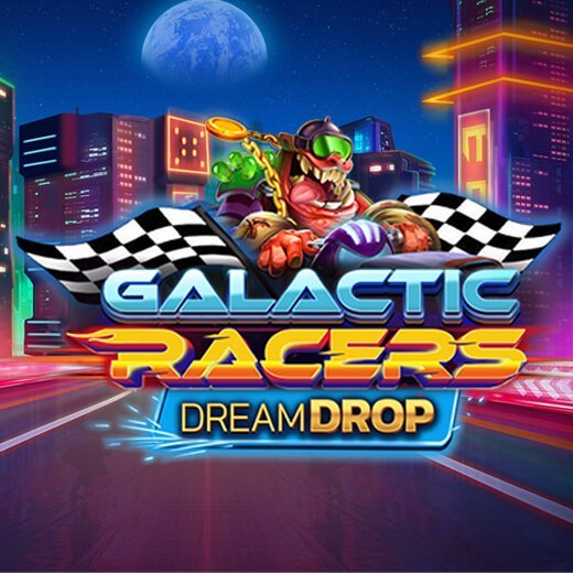 Galactic Racers Dream Drop Video Slot Logo