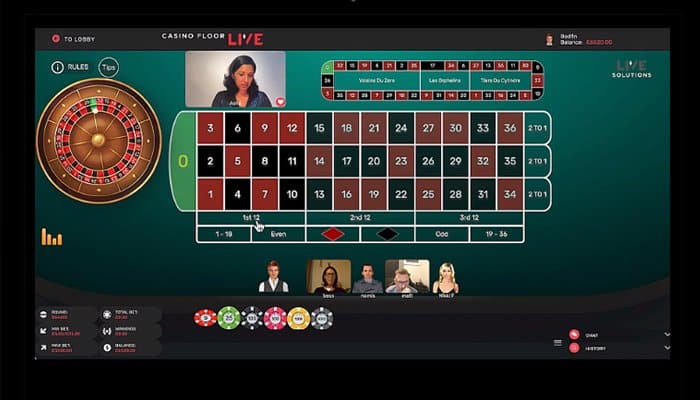 Live Solutions offer live casino games