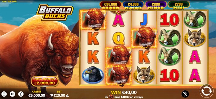 Buffalo Bucks by Atomic Slot Lab