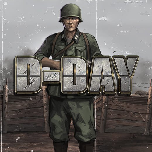 D Day video slot logo