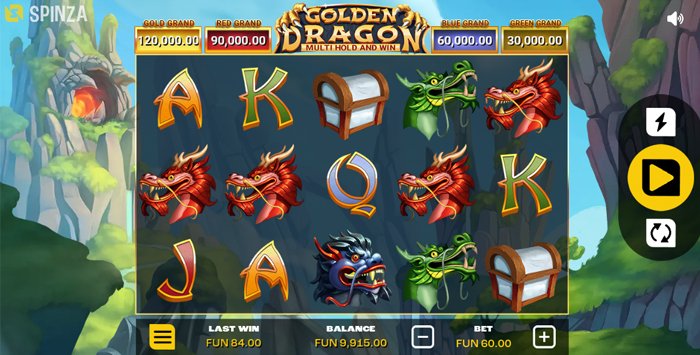 Golden Dragon by Spinza