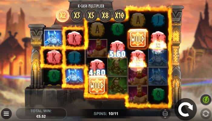 Heimdall's Gate Cash Quest K-Cash feature