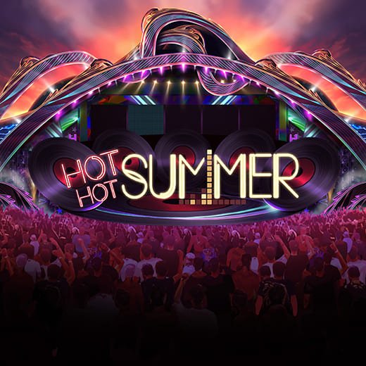 Hot Hot Summer video slot logo