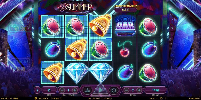 Hot Hot Summer video slot gameplay