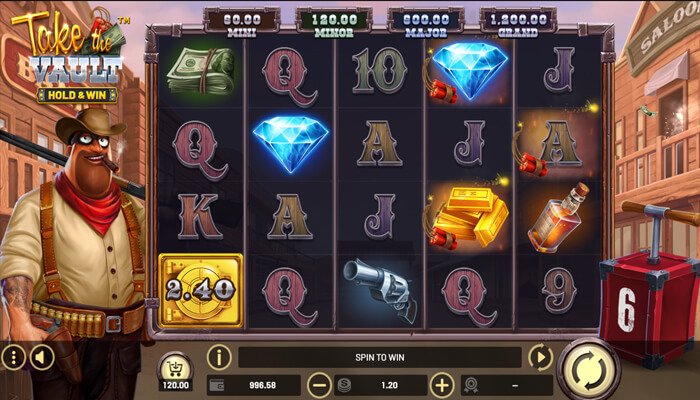 Take The Vault Hold & Win slot from Betsoft comes out soon