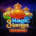 Three Magic Lamps video slot logo