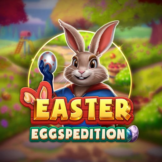 Easter Eggspedition video slot logo