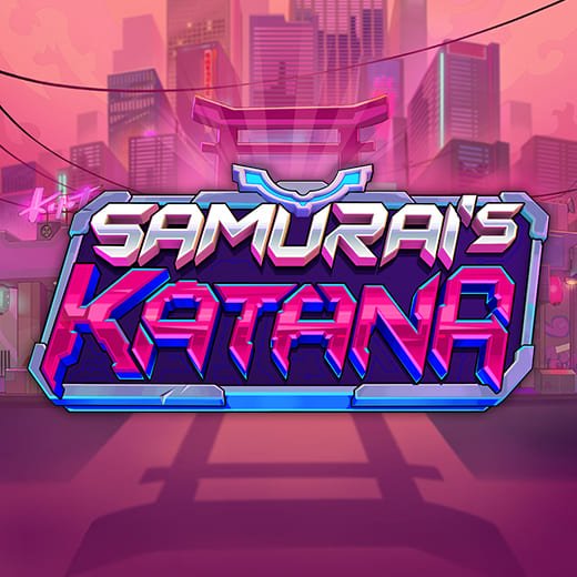 Samurai's Katana video slot logo