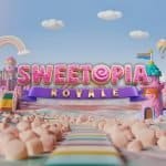 Sweetopia Royale video slot logo