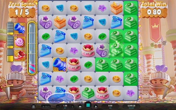 Sweetopia Royale free spins round