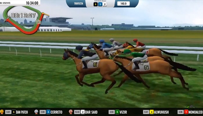 Virtual Horseracing from Virtual Generation