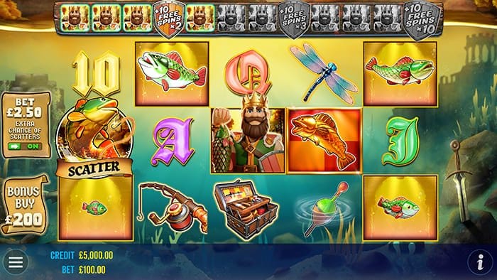 Big Bass Secret of The Golden Lake free spins