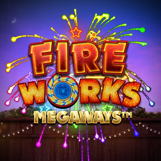 Fireworks Megaways video slot logo