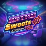 Retro Sweets video slot logo