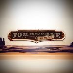 Tombstone No Mercy video slot logo