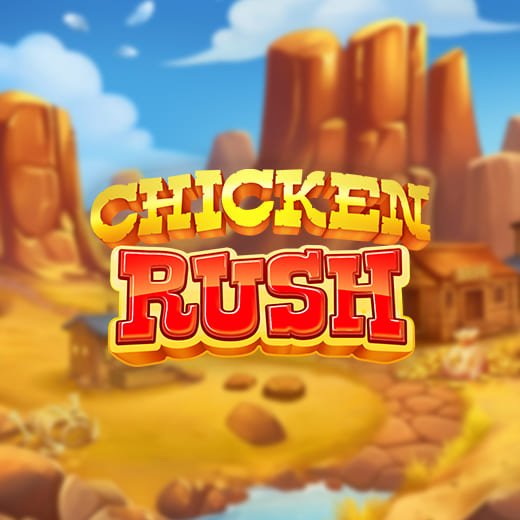 Chicken Rush video slot logo