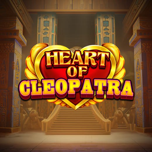 Heart of Cleopatra video slot logo