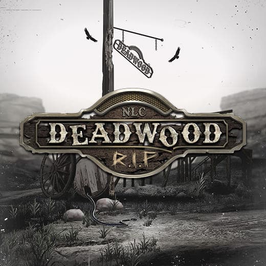 Deadwood RIP video slot logo