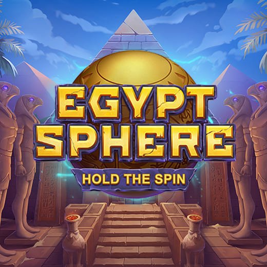 Egypt Sphere Hold The Spin video slot logo