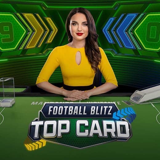 Football Blitz Top Card live game logo
