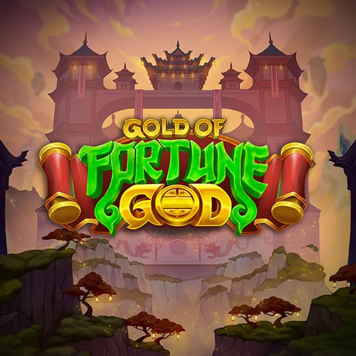 Gold of Fortune God video slot logo