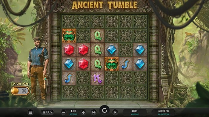 Ancient Tumble video slot main game