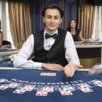 Blackjack Live game host