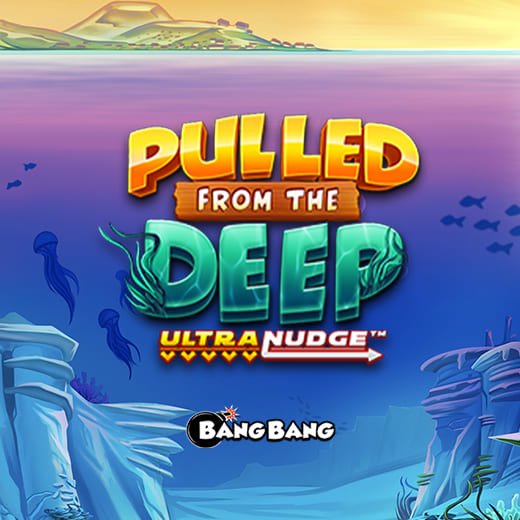 Pulled from the Deep UltraNudge video slot logo