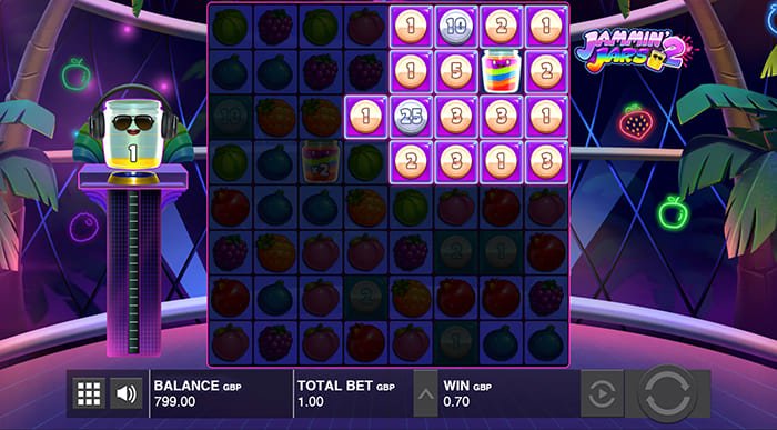 Jammin Jars 2 video slot game playthrough