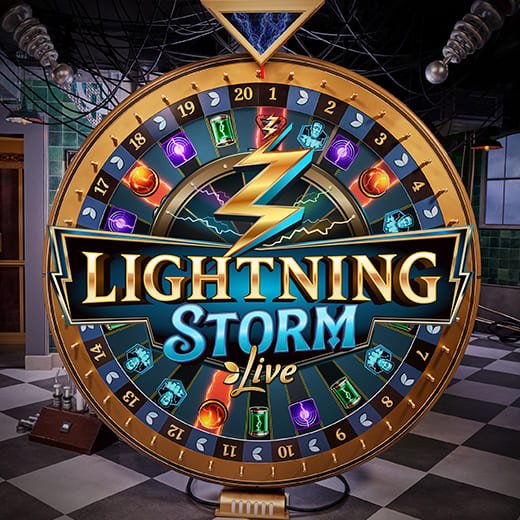 Lightning Storm Live Game Show logo