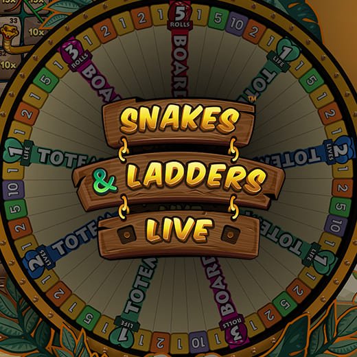 Snakes and Ladders Live game show logo