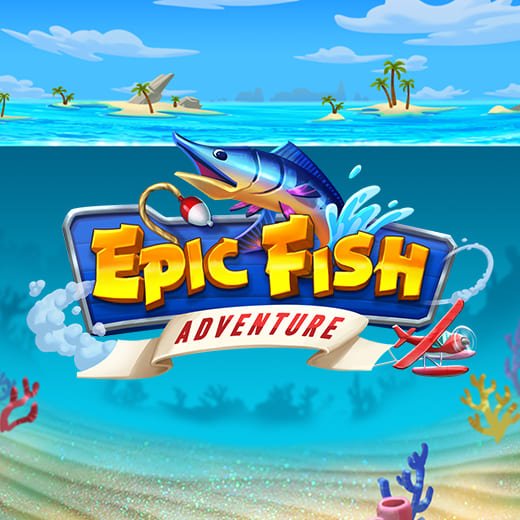 Epic Fish Adventure video slot logo