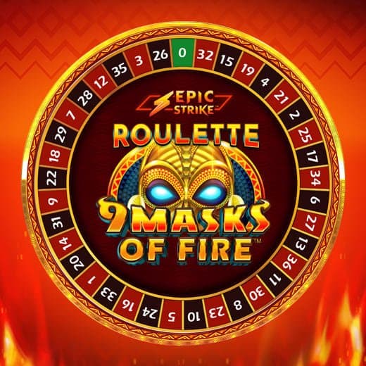 Epic Strike Roulette 9 Mask of Fire game logo