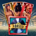 Guns and Roses video slot characters and bonus symbol