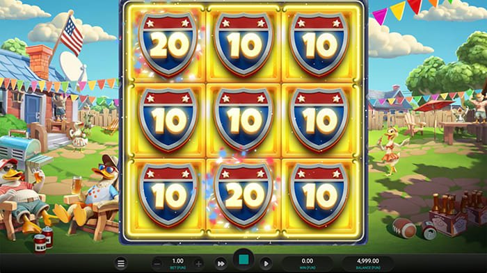 Quackin Reels slot gameplay