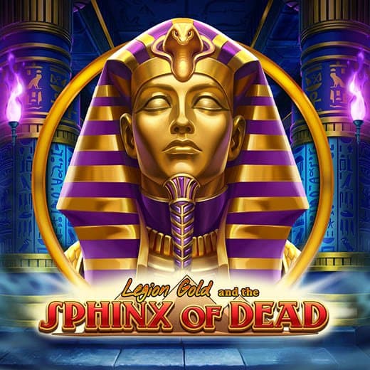Legion Gold and Sphinx of Dead video slot logo