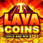 Lava Coins Hold and Win video slot logo