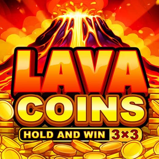 Lava Coins Hold and Win video slot logo