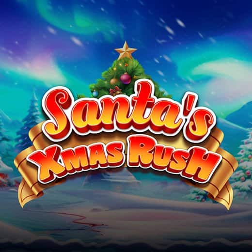 Santa's Christmas Rush video slot logo