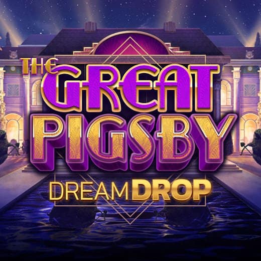 The Great Pigsby Dream Drop video slot logo