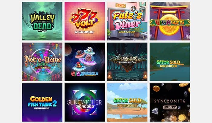 Yggdrasil game selection