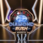 Diamond Rush Roulette live casino game logo