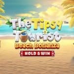 The Tipsy Tourist: Beach Bonanza video slot logo