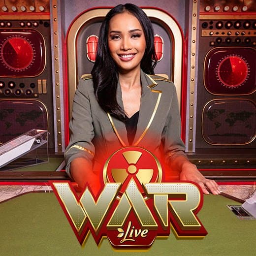 Live dealer casino game War logo