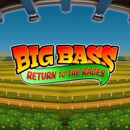 Big Bass Return to the Races video slot logo