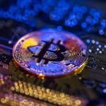 Bitcoin cryptocurrency coin