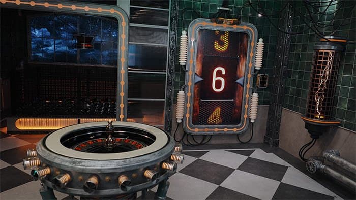 Fireball Roulette live casino game setting