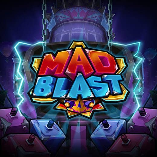 Mad Blast video slot logo